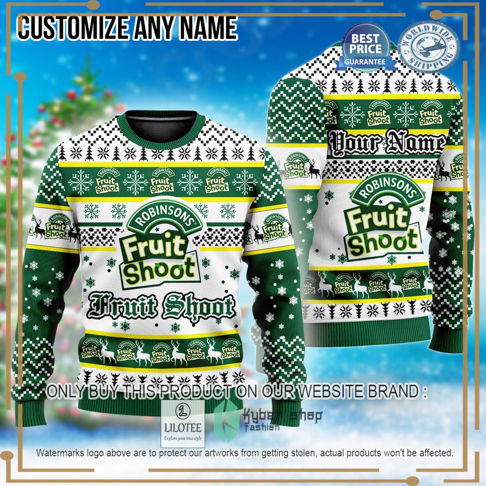 personalized fruit shoot christmas sweater 1 89926