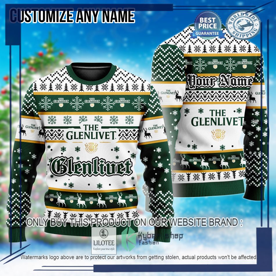personalized glenlivet christmas sweater 1 76638