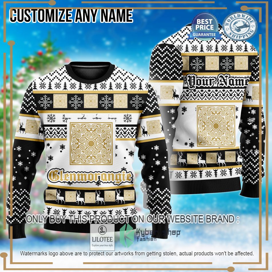 personalized glenmorangie christmas sweater 1 24001