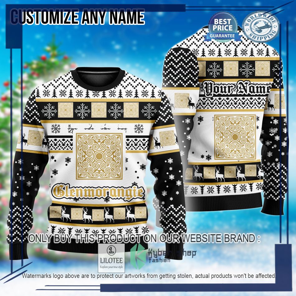 personalized glenmorangie christmas sweater 1 46572