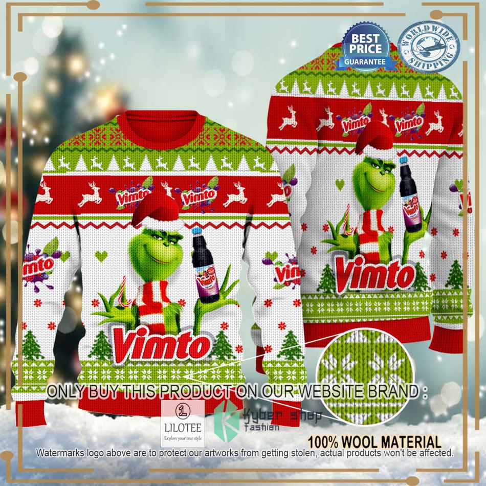 personalized grinch vimto christmas sweater hoodie sweater 1 80893