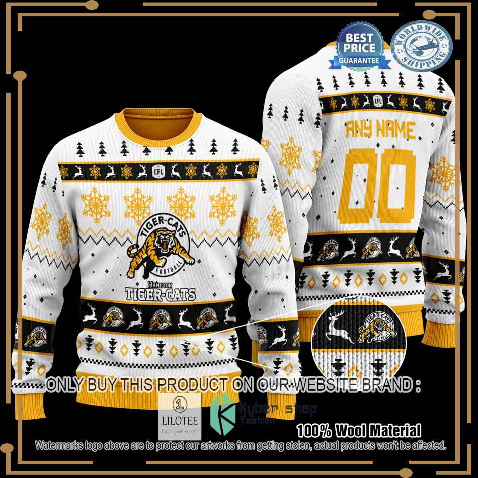 personalized hamilton tiger cats christmas sweater 1 30904