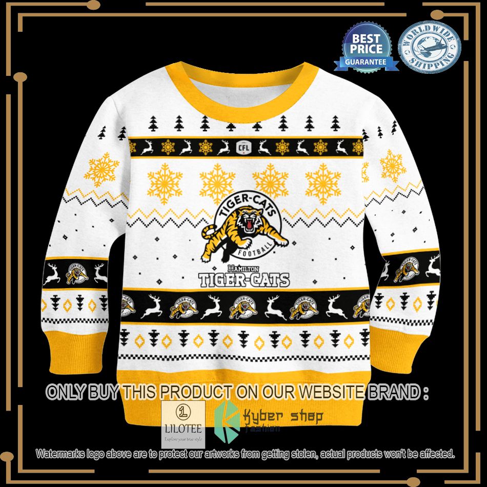 personalized hamilton tiger cats christmas sweater 2 61571