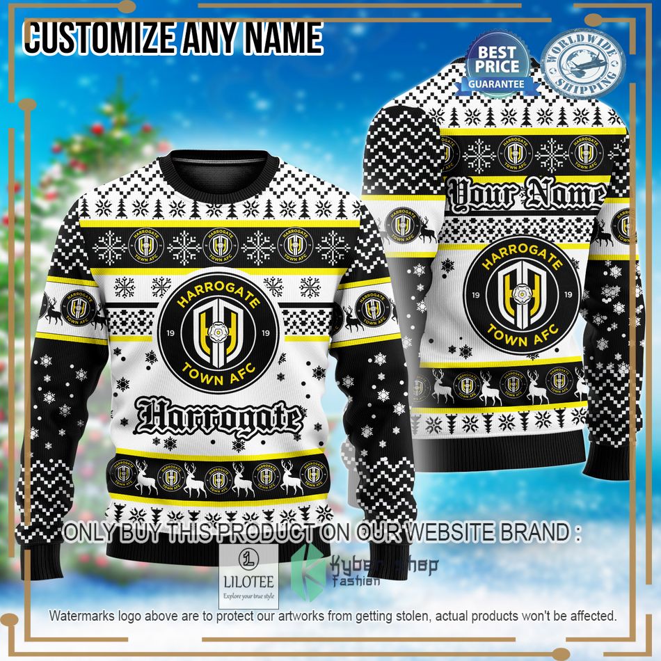 personalized harrogate christmas sweater 1 74459