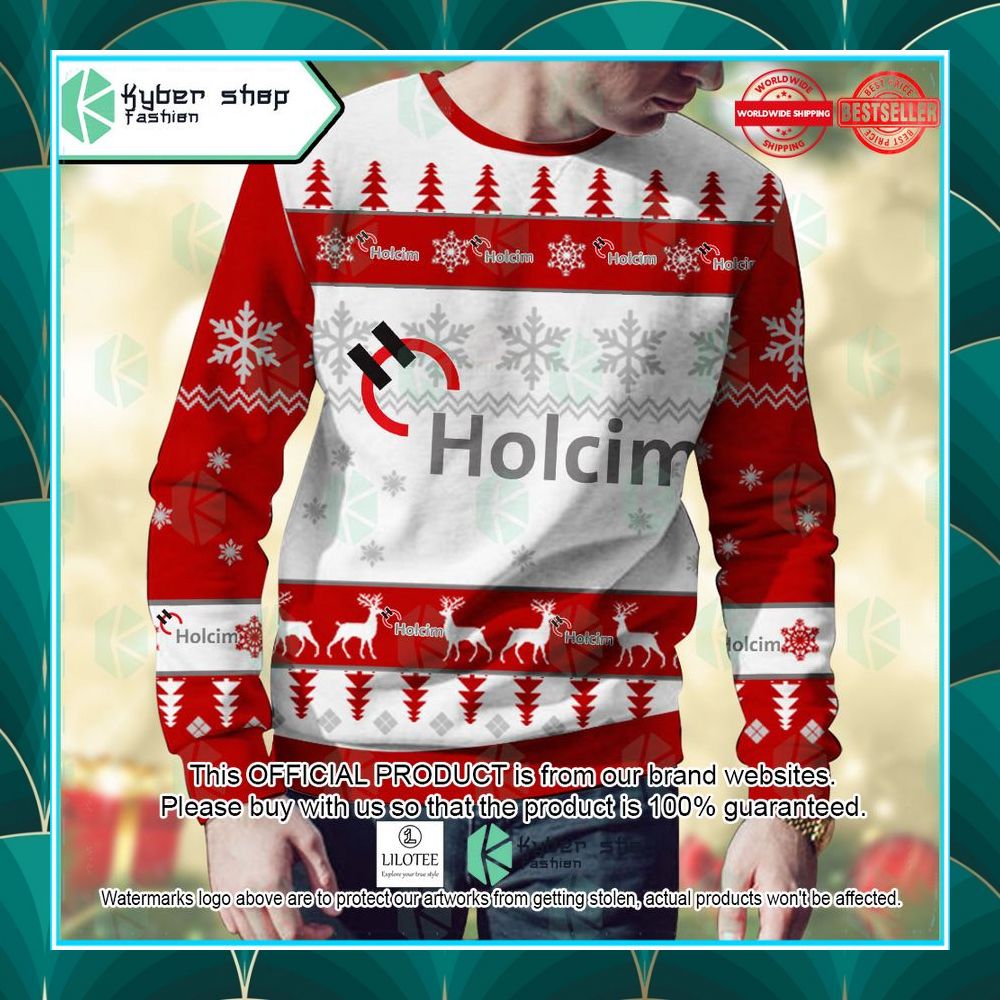 personalized holcim christmas sweater 2 790