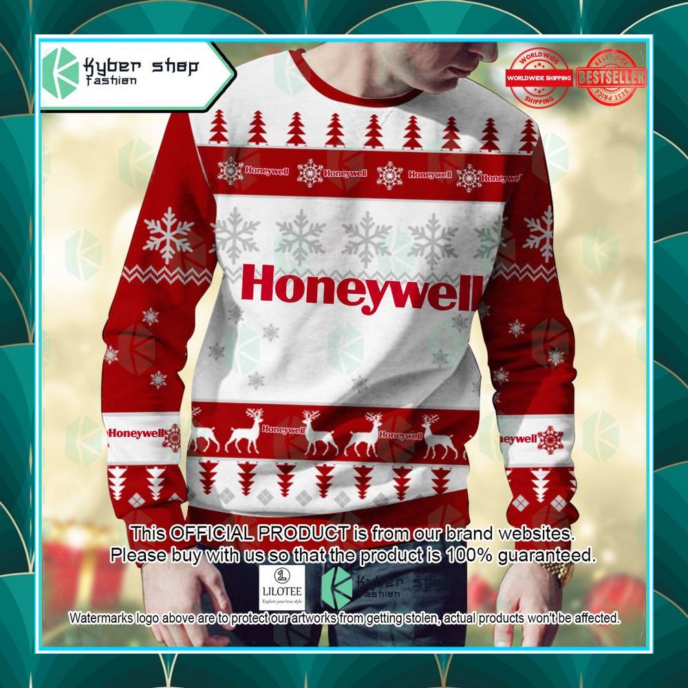 personalized honeywell christmas sweater 2 184