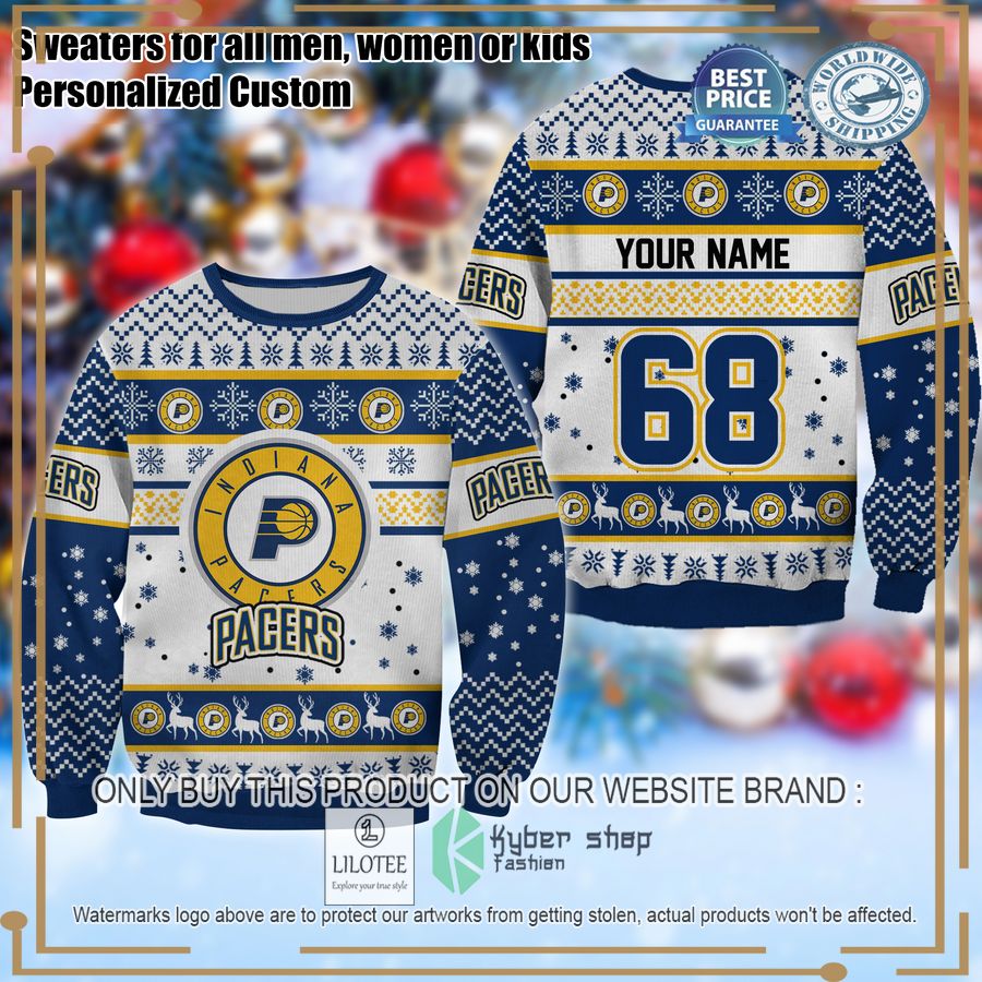 personalized indiana pacers christmas sweater 1 73051