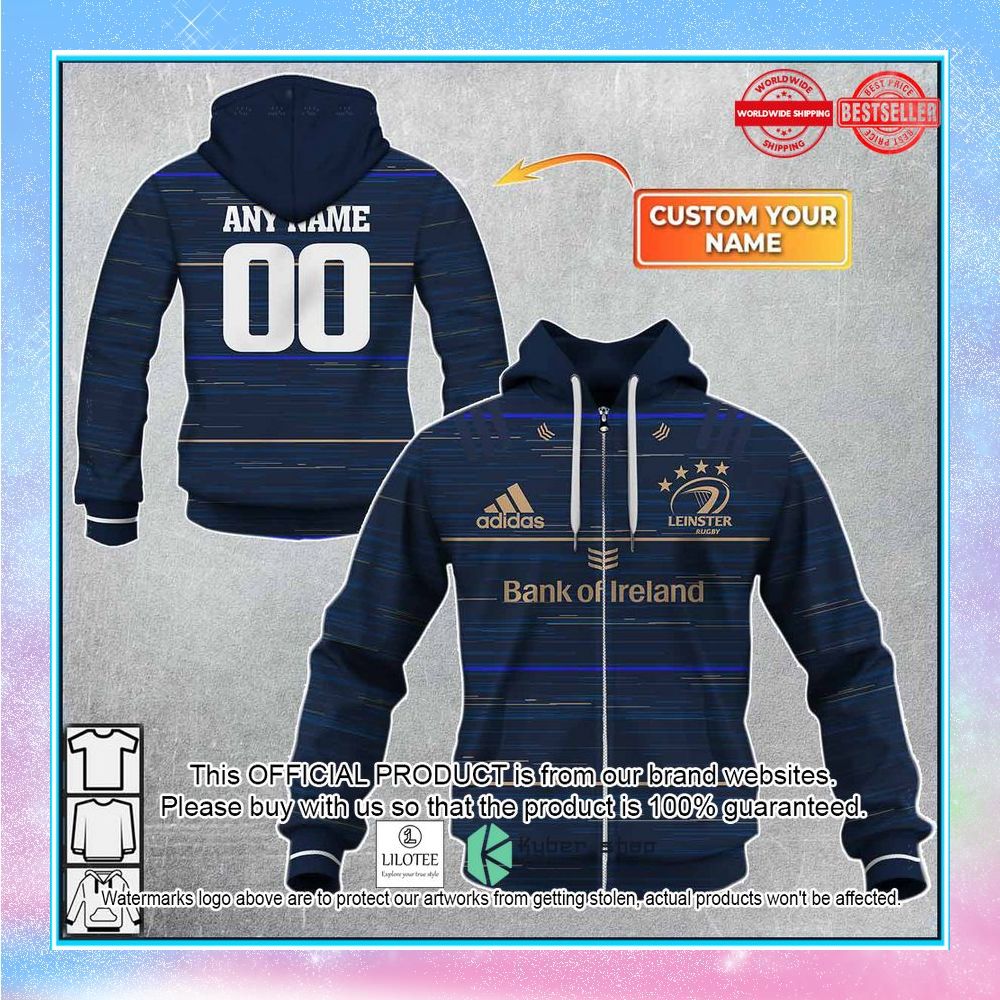 personalized ireland leinster rugby shirt hoodie 1 189