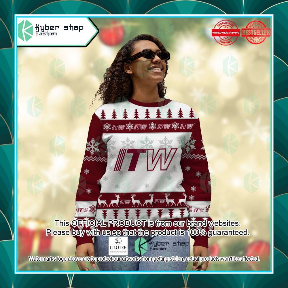 personalized itw christmas sweater 4 715