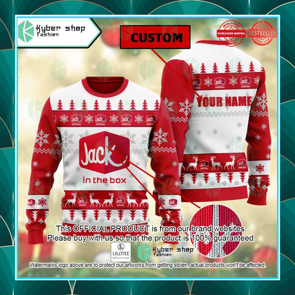 personalized jack in the box christmas sweater 1 980