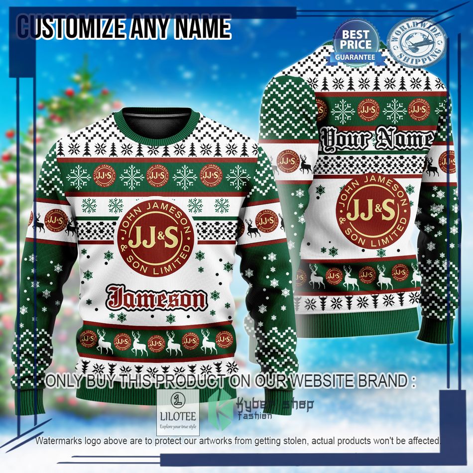 personalized jameson christmas sweater 1 95920