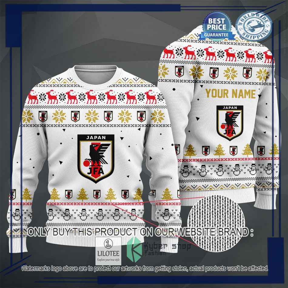 personalized japan football team christmas sweater hoodie sweater 2 57146