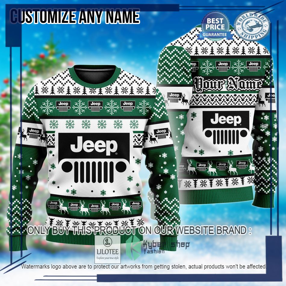 personalized jeep christmas sweater 1 61337