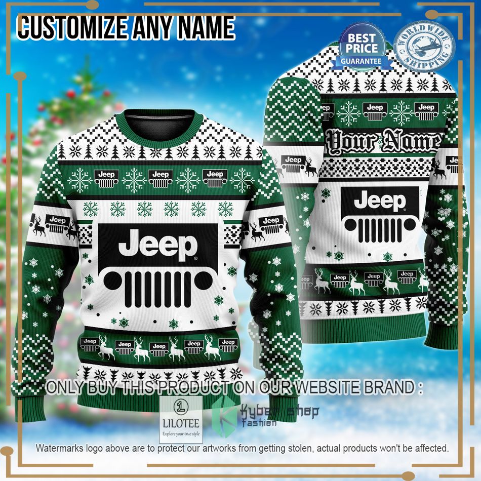 personalized jeep christmas sweater 1 87629