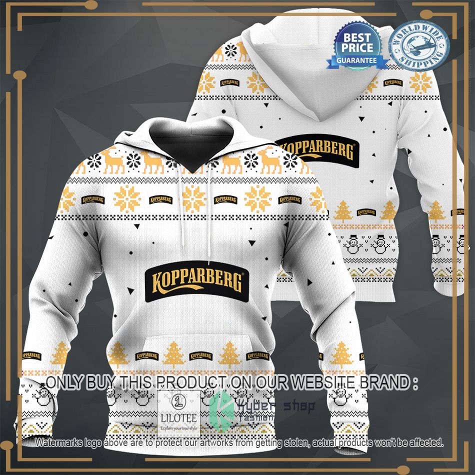 personalized kopparberg white sweater hoodie sweater 1 28258