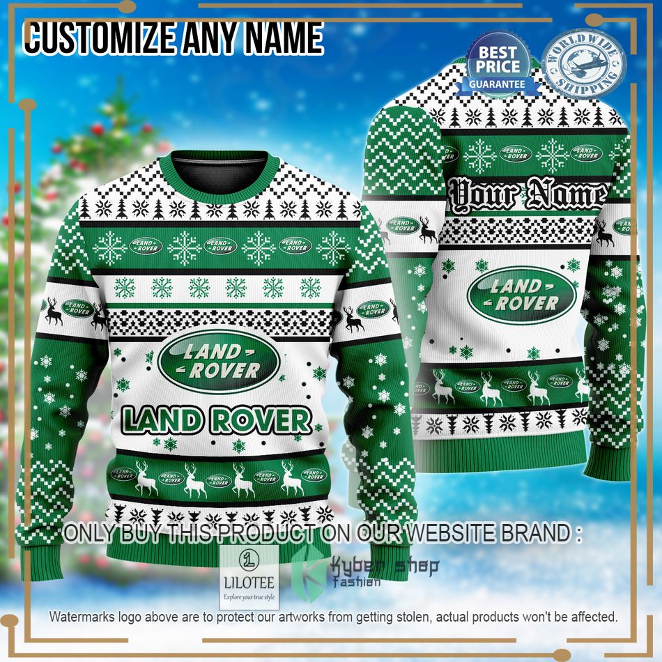 personalized land rover christmas sweater 1 65832