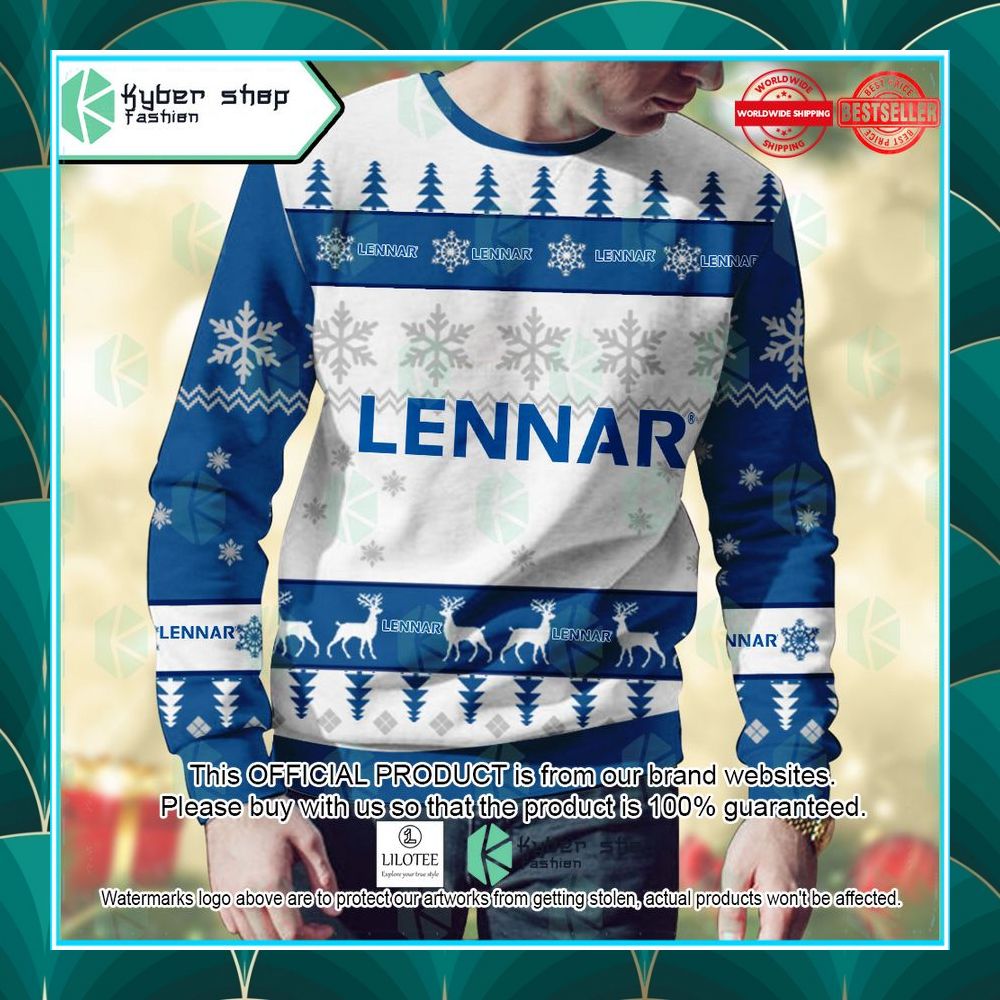 personalized lennar christmas sweater 2 638