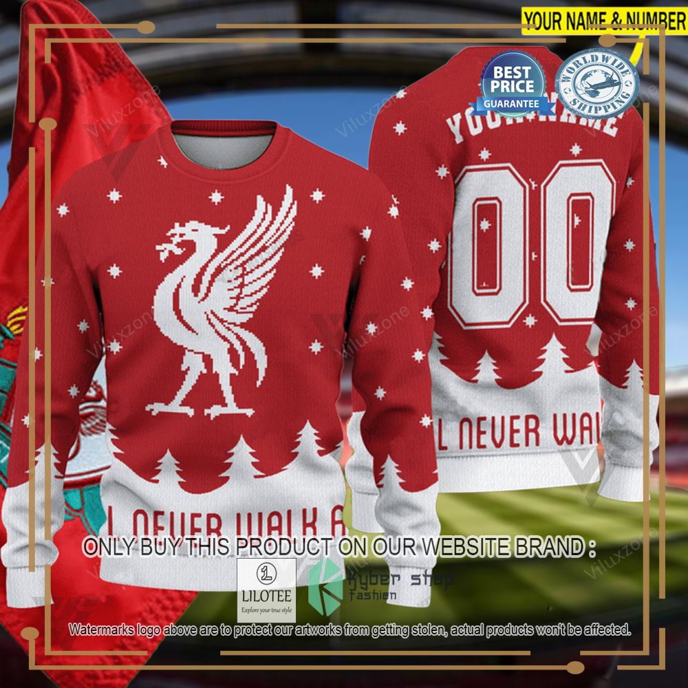 Personalized Liverpudlians F.C Ugly Christmas Sweater 2