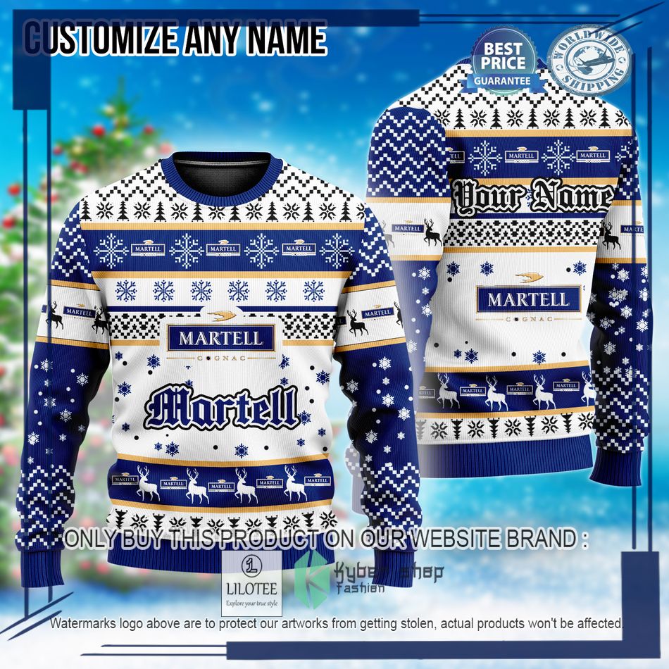 personalized martell christmas sweater 1 36603