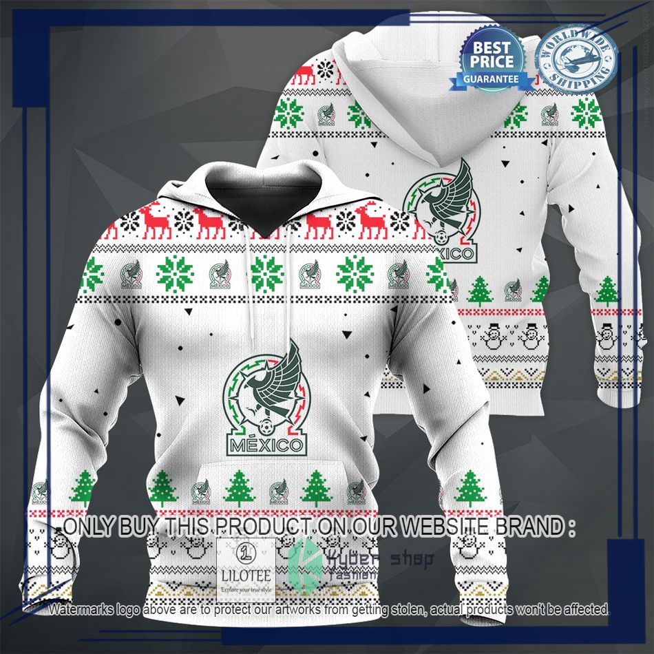 personalized mexico football team christmas sweater hoodie sweater 1 45637