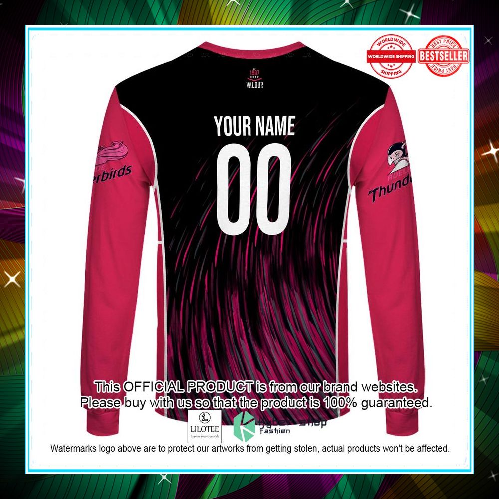 personalized netball adelaide thunderbirds jersey 2022 hoodie shirt 8 623