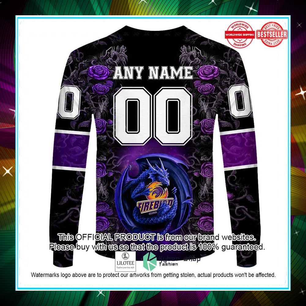personalized netball au queensland firebirds rose dragon hoodie shirt 8 727