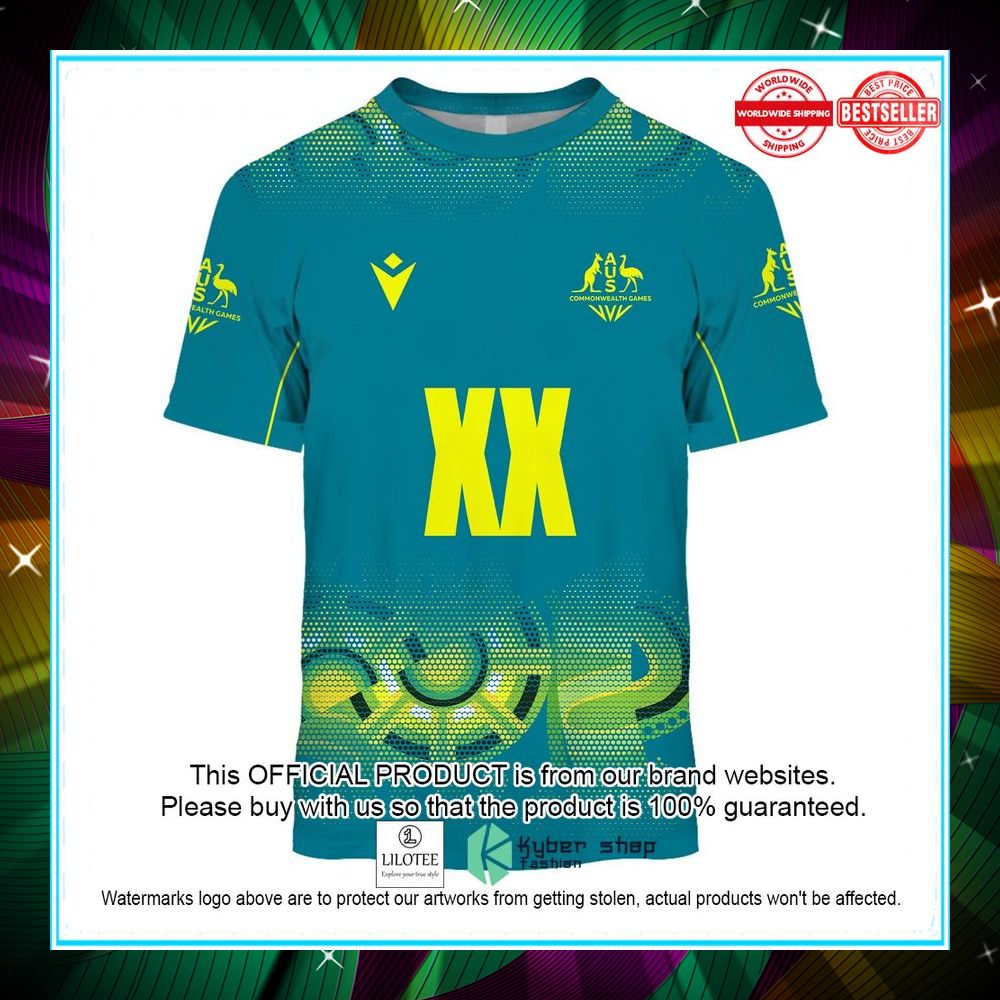 personalized netball australia diamonds blue jersey 2022 hoodie shirt 3 678