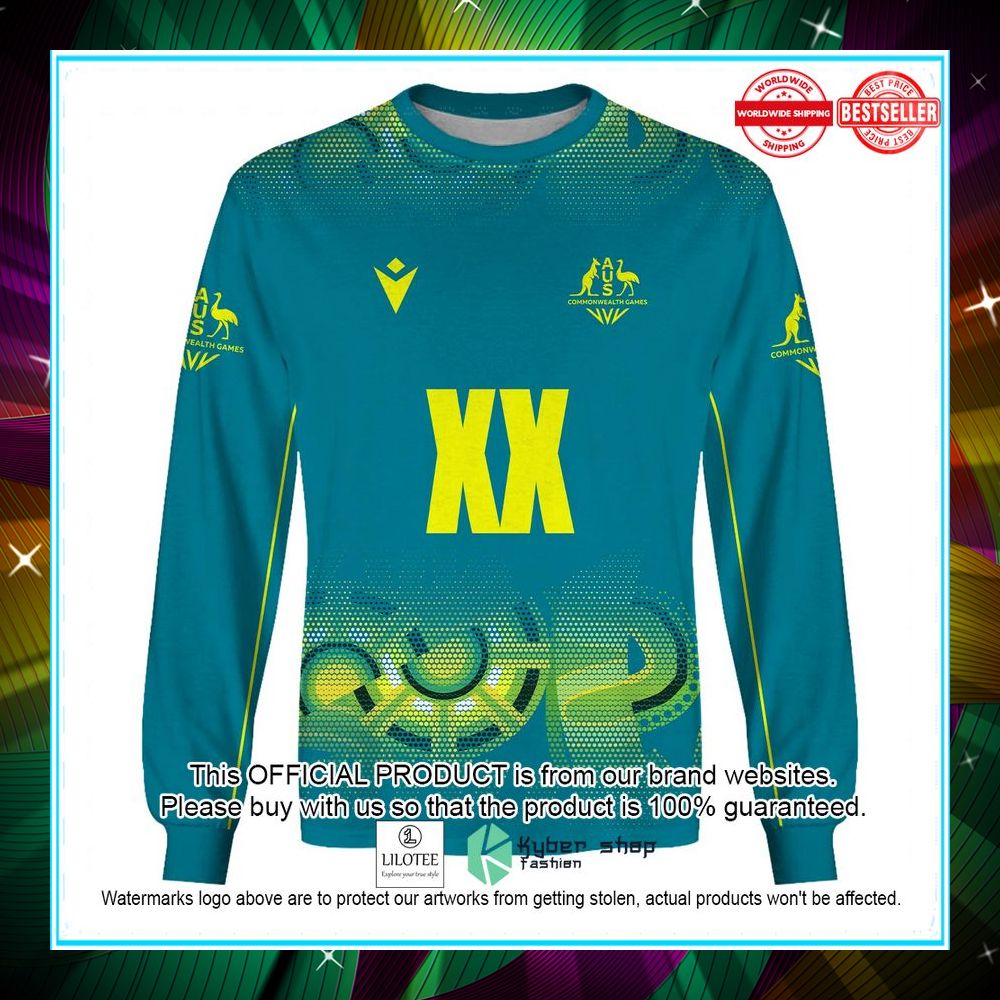 personalized netball australia diamonds blue jersey 2022 hoodie shirt 4 286