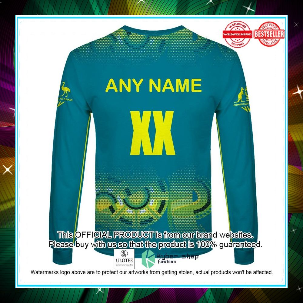 personalized netball australia diamonds blue jersey 2022 hoodie shirt 8 598