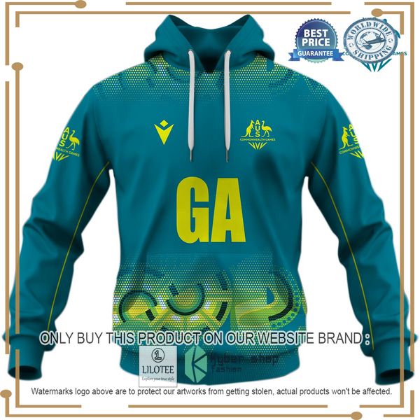 personalized netball australia diamonds blue jersey 2022 shirt hoodie 2 44263