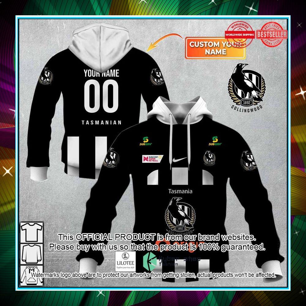 personalized netball collingwood magpies jersey 2022 hoodie shirt 1 688