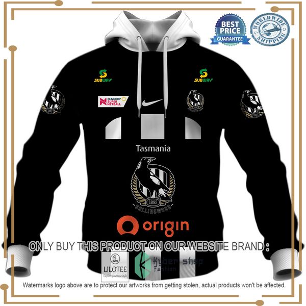 personalized netball collingwood magpies jersey 2022 shirt hoodie 2 27427