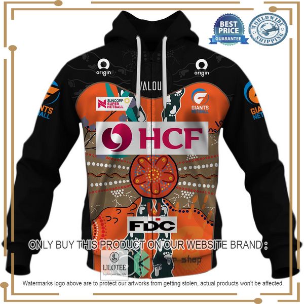 personalized netball giants indigenous shirt hoodie 2 52456