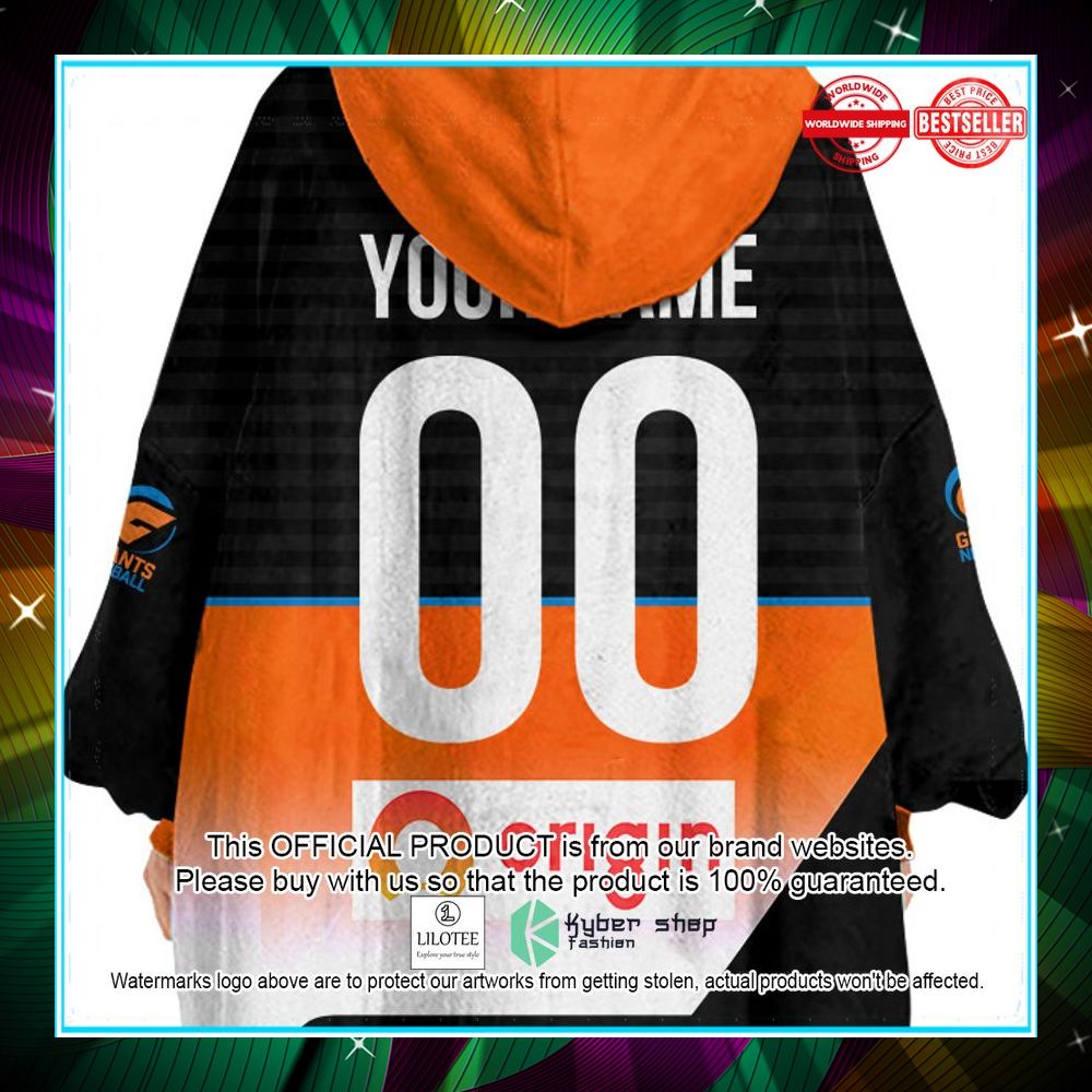 personalized netball giants oodie blanket hoodie 3 655