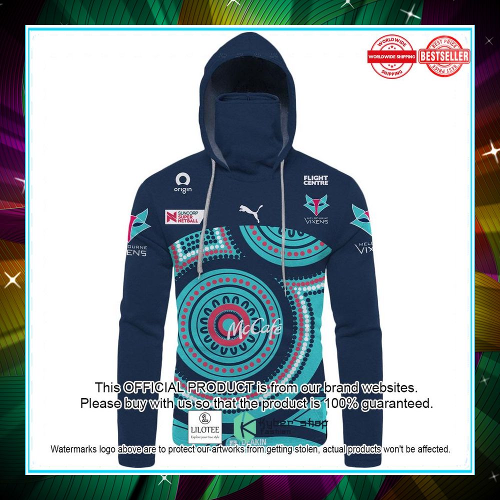 personalized netball melbourne vixens indigenous jersey hoodie shirt 10 334
