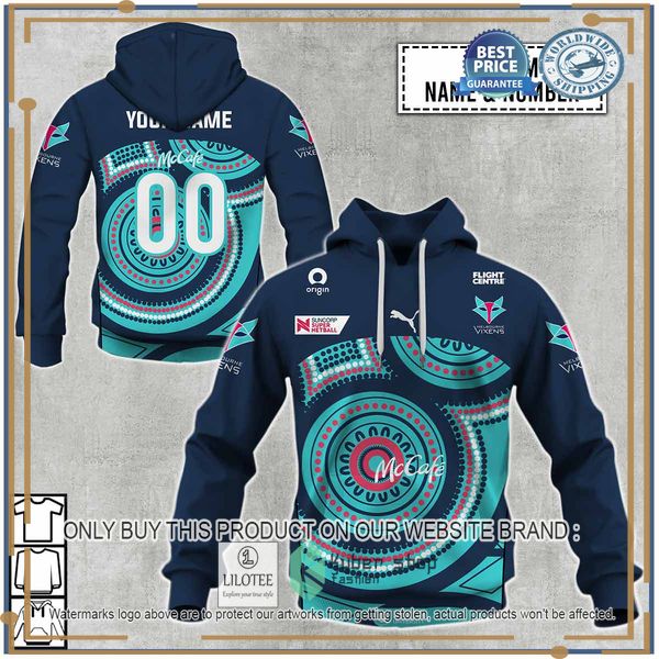 personalized netball melbourne vixens indigenous shirt hoodie 1 63671