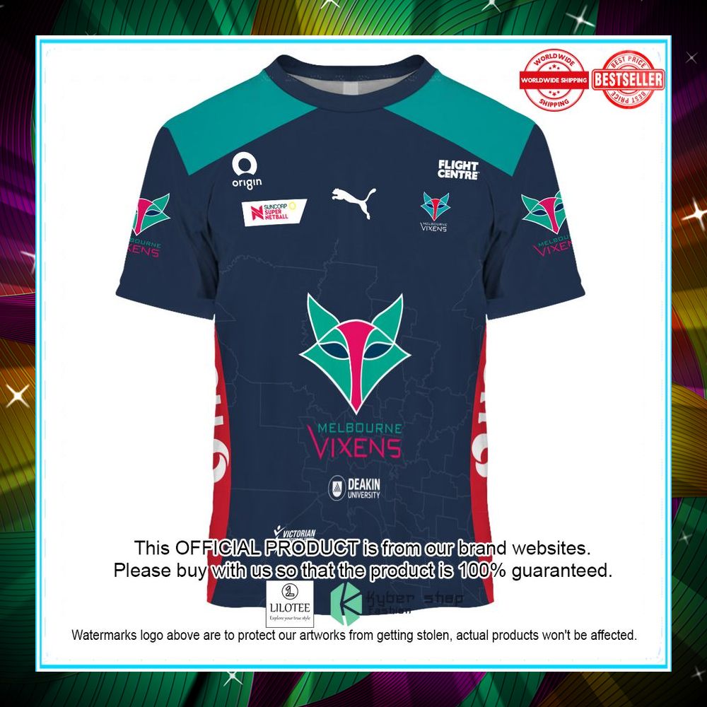 personalized netball melbourne vixens jersey 2022 hoodie shirt 3 208