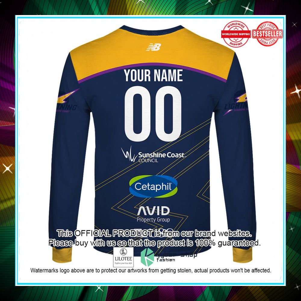 personalized netball sunshine coast lightning jersey 2022 hoodie shirt 8 365
