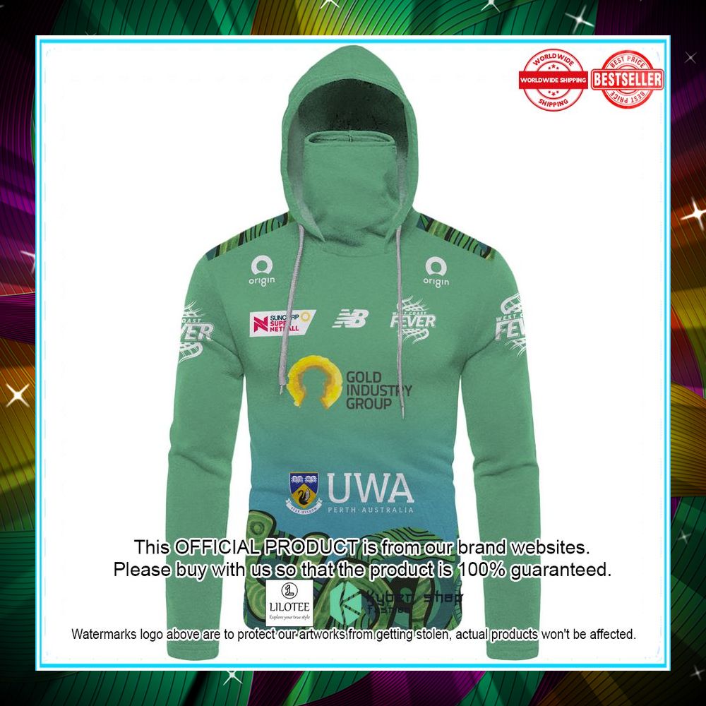 personalized netball west coast fever indigenous jersey hoodie shirt 10 621