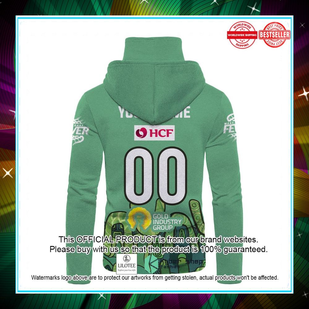 personalized netball west coast fever indigenous jersey hoodie shirt 11 230