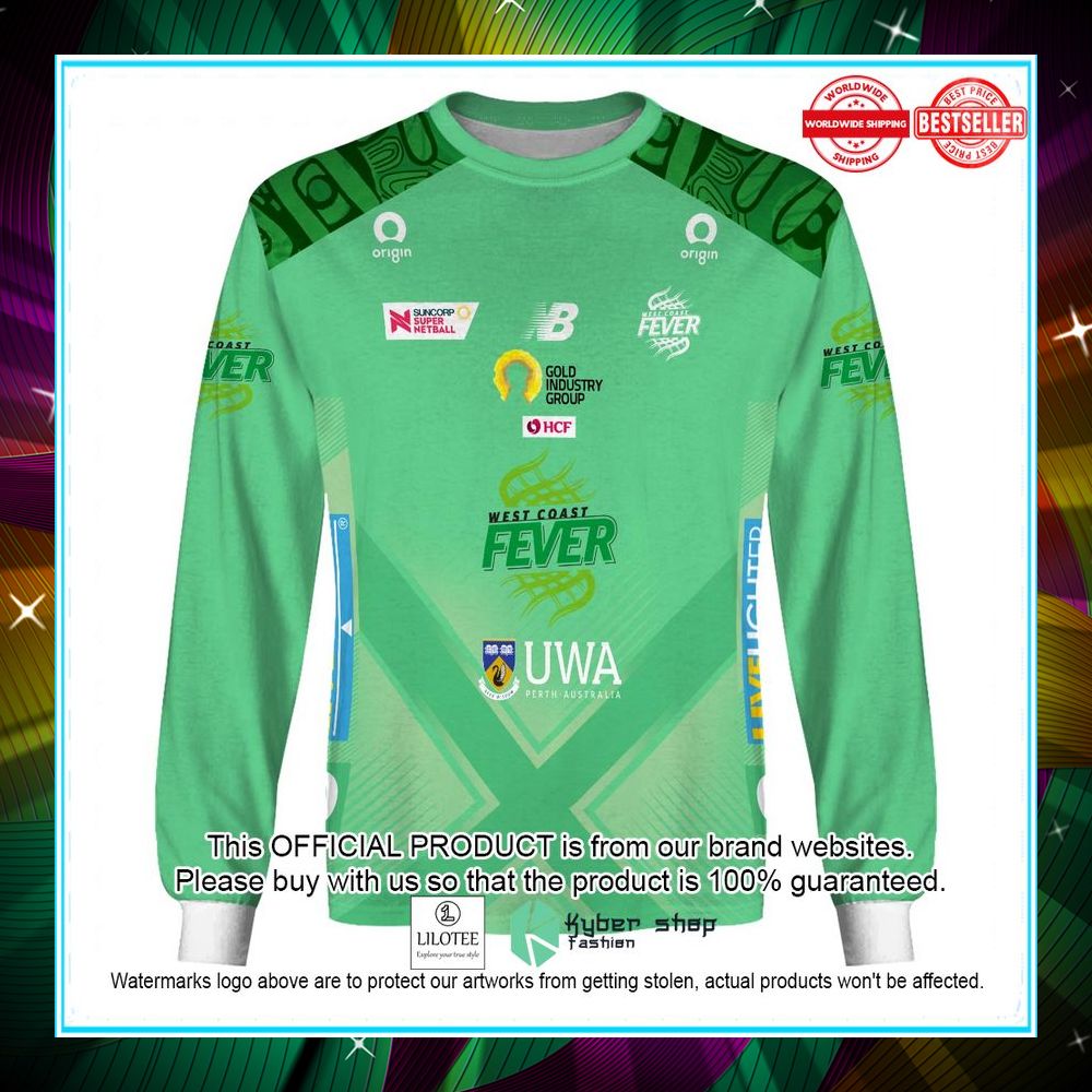 personalized netball west coast fever jersey 2022 hoodie shirt 4 267