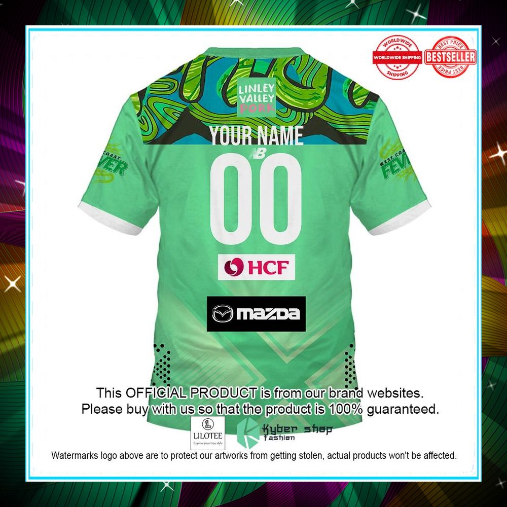 personalized netball west coast fever jersey 2022 hoodie shirt 7 910