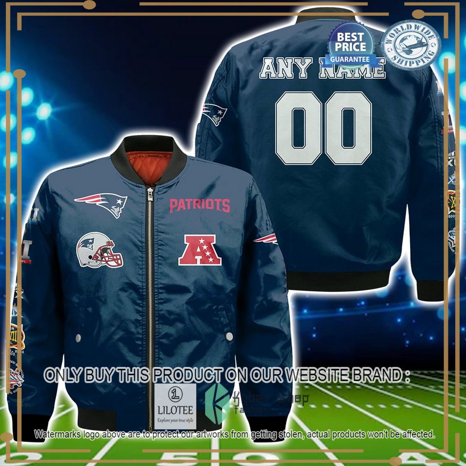 Personalized New England Patriots NFL Bomber Jacket - LIMITED EDITION 5