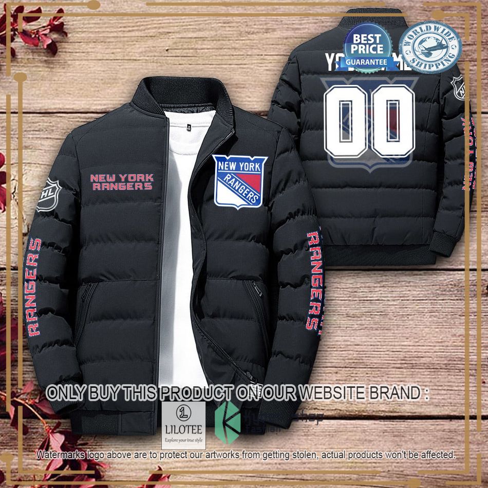 personalized new york rangers nhl down jacket 1 17140