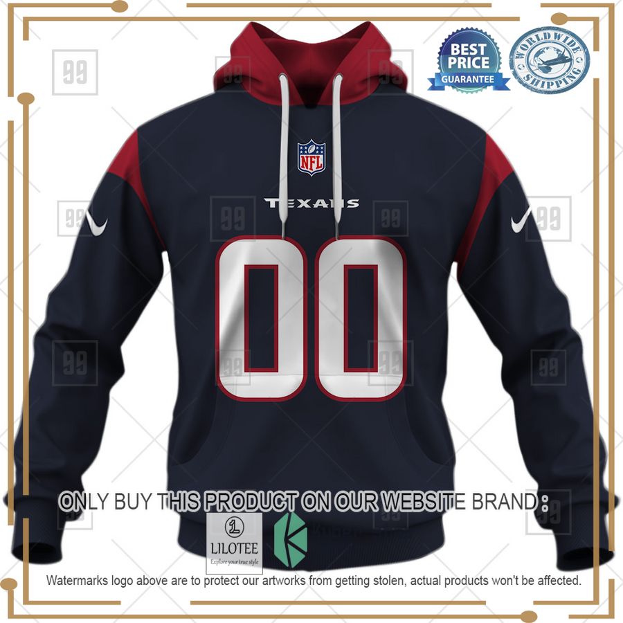 personalized nfl houston texans home jersey shirt hoodie 2 28233