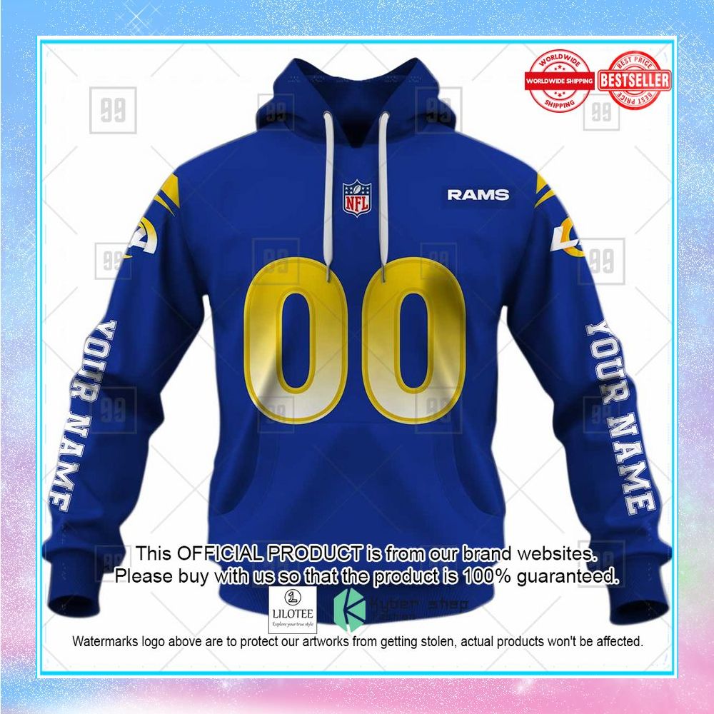 personalized nfl los angeles rams you laugh i laugh achmed shirt hoodie 2 514