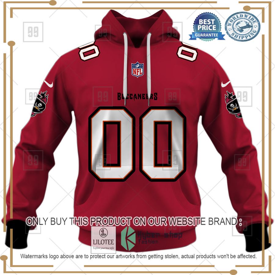 personalized nfl tampa bay buccaneers home jersey shirt hoodie 2 91694
