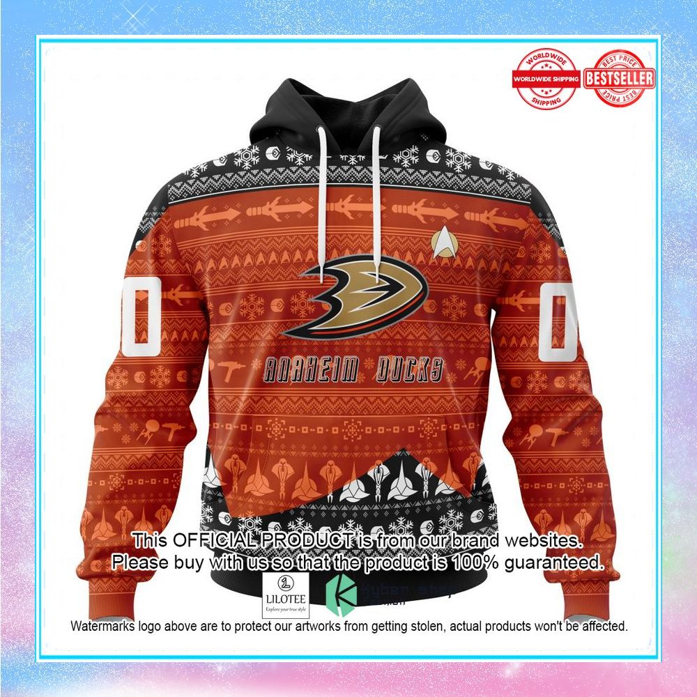 personalized nhl anaheim ducks star trek shirt hoodie 1 726