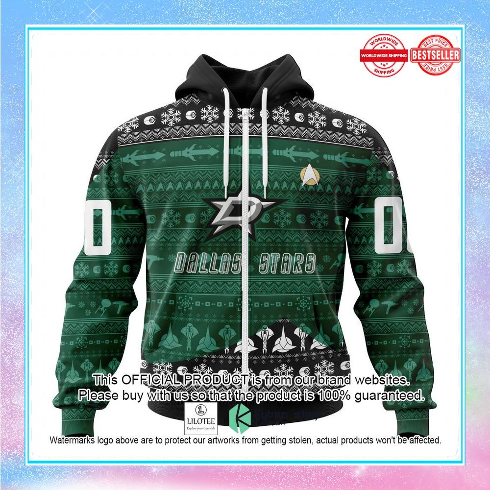 personalized nhl dallas stars star trek shirt hoodie 2 173
