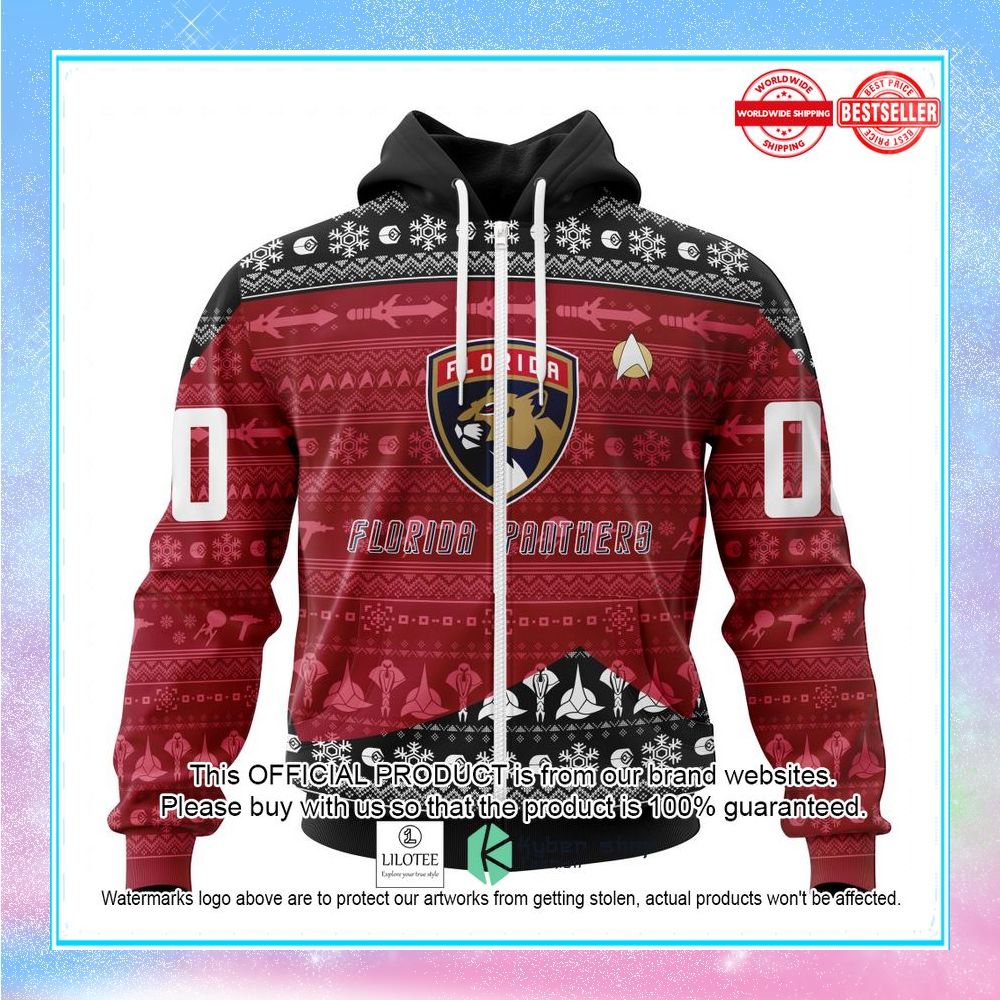 personalized nhl florida panthers star trek shirt hoodie 2 315